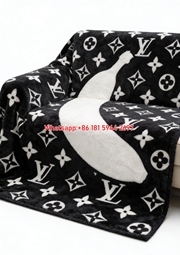 LV Monogram Banana Throw Blanket IMG_3022